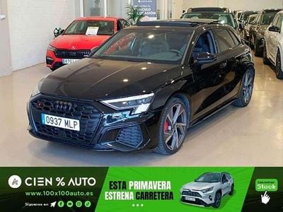 Usado Audi S3 Sportback Ambiente 310 CV (228 kW) 2023 Negro Utilitario