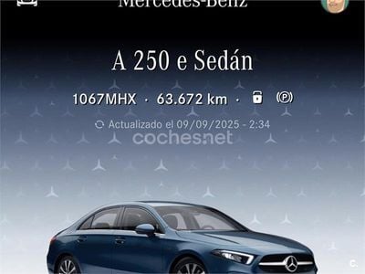 Azul Usado 2021 Mercedes A250 Berlina | 25.000 € (Buen precio)