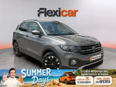 Usado VW T-Cross Advance 110 CV (80 kW) 2021 Gris SUV