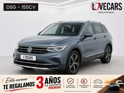 Usado VW Tiguan Life 150 CV (110 kW) 2023 Gris SUV