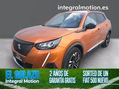 Usado Peugeot 2008 Allure 130 CV (95 kW) 2022 Naranja SUV