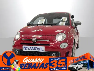 Usado Fiat 500 S 69 CV (50 kW) 2018 Rojo Berlina