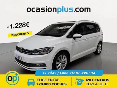 Usado VW Touran Sportline 150 CV (110 kW) 2016 Blanco Monovolumen