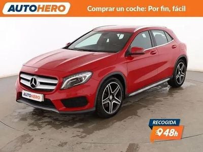 Käytetty Mercedes GLA220 AMG line 170 HP (125 kW) 2015 Punainen Katumaasturi
