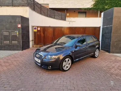 Usado Audi A3 Ambition 140 CV (102 kW) 2008 Negro Utilitario