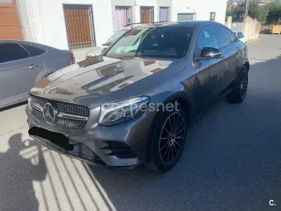 Usado Mercedes GLC250 211 CV (155 kW) 2019 Gris / plata SUV