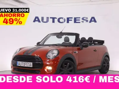 Usado Mini Cooper Cabriolet 116 CV (85 kW) 2016 Rojo Descapotable