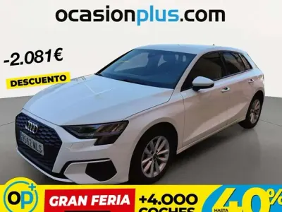 Usado Audi A3 Sportback 110 CV (80 kW) 2023 Blanco Utilitario