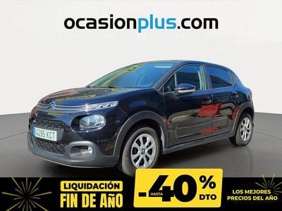 Negro Usado 2017 Citroën C3 Feel Utilitario | 9250 € (Precio justo)