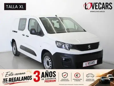 Usado Peugeot Partner 101 CV (74 kW) 2021 Blanco Monovolumen