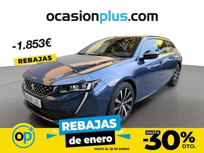 Azul Usado 2020 Peugeot 508 GT-line Familiar | 16.680 € (Precio justo)