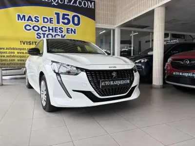 Usado Peugeot 208 Active 75 CV (55 kW) 2022 Blanco Utilitario