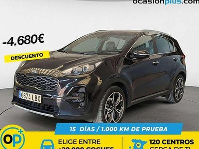 Usado Kia Sportage GT-Line 116 CV (85 kW) 2019 Negro SUV