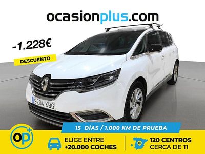 Usado Renault Espace Zen 160 CV (117 kW) 2017 Blanco Monovolumen