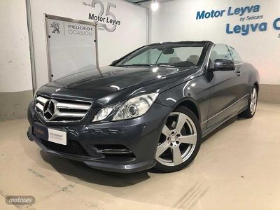 Negro Usado 2012 Mercedes E220 Avantgarde Descapotable | 24.900 € (Caro)