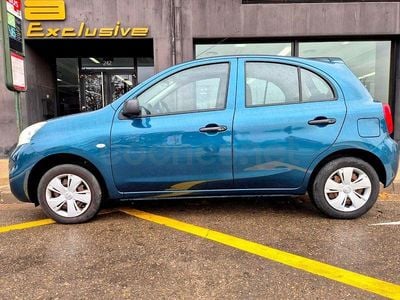 Azul Usado 2013 Nissan Micra Visia Berlina | 5555 € (Precio justo)