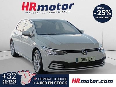 Usado VW Golf VIII Life 110 CV (80 kW) 2022 Blanco Berlina