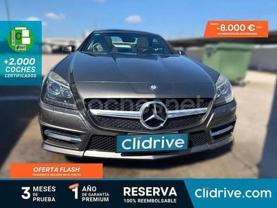Gris / plata Usado 2011 Mercedes SLK200 Descapotable | 19.590 € (Un poco caro)
