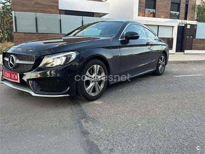Usado Mercedes 200 AMG line 184 CV (135 kW) 2017 Negro Coupe