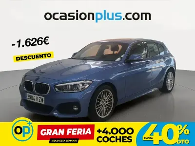 Usado BMW 116 109 CV (80 kW) 2019 Azul Utilitario