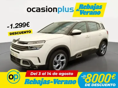 Usado Citroën C5 Aircross Live 131 CV (96 kW) 2021 Blanco SUV