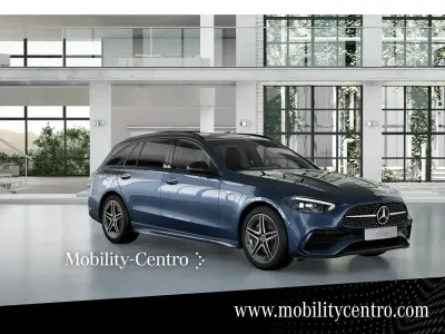 Uusi Mercedes C300e 312 HP (229 kW) 2026 Sininen Farmari