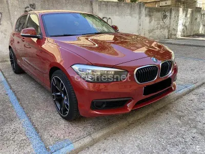 Usado BMW 118 150 CV (110 kW) 2017 Rojo Utilitario