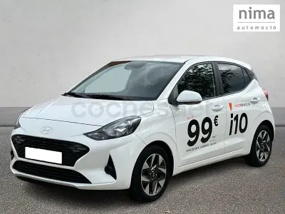 Usado Hyundai i10 63 CV (46 kW) 2025 Blanco Utilitario