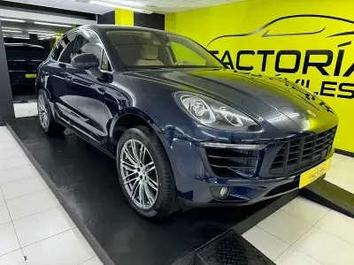 Usado Porsche Macan S 258 CV (189 kW) 2014 Azul SUV