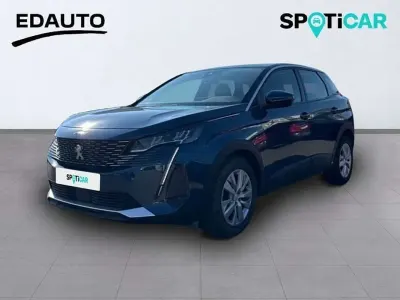 Usado Peugeot 3008 Active 131 CV (96 kW) 2021 Azul SUV