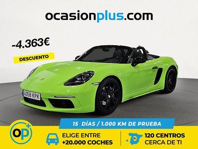 Verde Usado 2018 Porsche Boxster Descapotable | 64.390 €