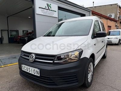 Usado VW Caddy Trendline 110 CV (80 kW) 2017 Blanco Monovolumen