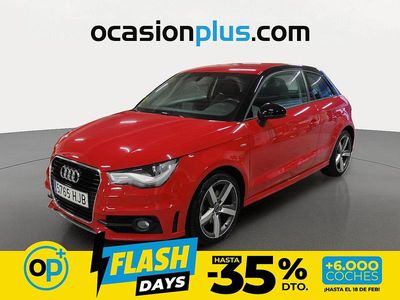 Usado Audi A1 Ambition 105 CV (77 kW) 2012 Rojo Utilitario