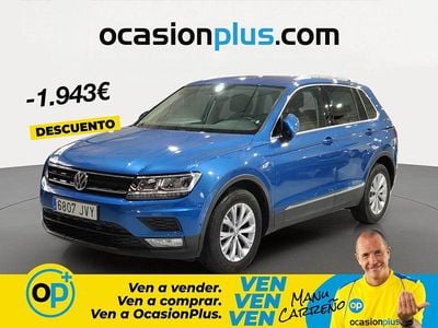 Käytetty VW Tiguan Advance 150 HP (110 kW) 2016 Sininen Katumaasturi