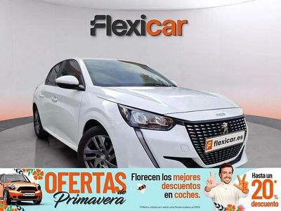 Usado Peugeot 208 Active 100 CV (73 kW) 2021 Blanco Utilitario