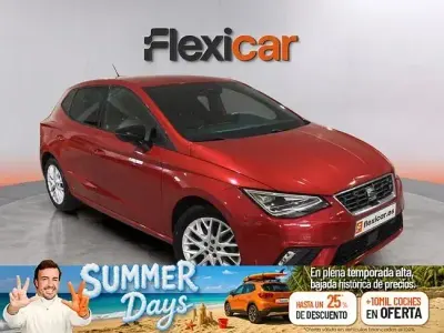 Usado Seat Ibiza FR 110 CV (80 kW) 2023 Rojo Utilitario