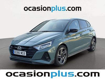 Usado Hyundai i20 N Line 80 CV (58 kW) 2024 Verde Utilitario