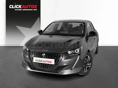 Begagnad Peugeot 208 Allure 100 HK (73 kW) 2023 Grå Halvkombi