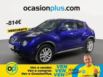Usado Nissan Juke N-Connecta 115 CV (84 kW) 2017 Azul SUV