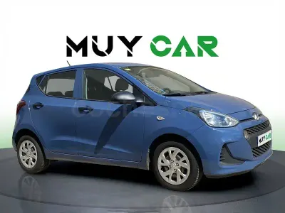 Usado Hyundai i10 67 CV (49 kW) 2018 Azul Utilitario