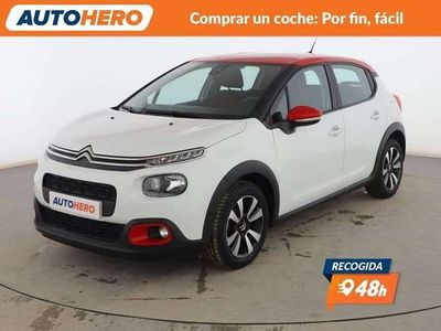 Usado Citroën C3 Feel 82 CV (60 kW) 2018 Blanco Utilitario