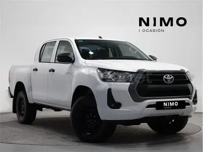 Usado Toyota HiLux 150 CV (110 kW) 2022 Blanco Pickup/Camioneta