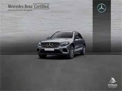 Usado Mercedes GLC220 170 CV (125 kW) 2017 Negro SUV
