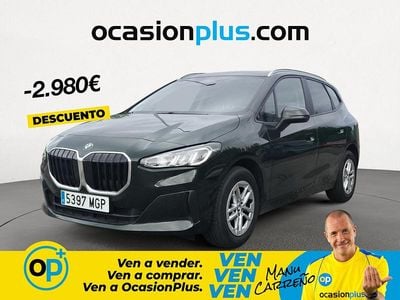 Usado BMW 218 Active Tourer 150 CV (110 kW) 2023 Verde Monovolumen