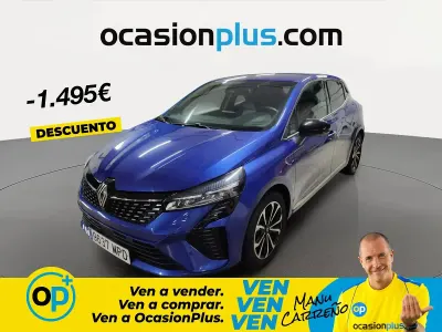 Usado Renault Clio V Techno 90 CV (66 kW) 2024 Azul Berlina