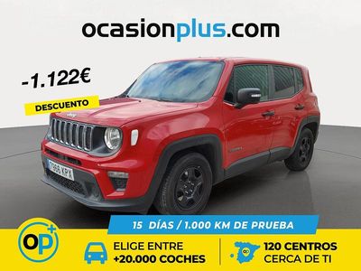 Rojo Usado 2018 Jeep Renegade Sport SUV | 11.990 € (Precio justo)