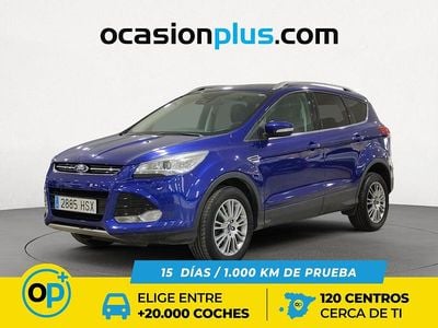 Azul Usado 2013 Ford Kuga Titanium SUV | 12.900 € (Un poco caro)