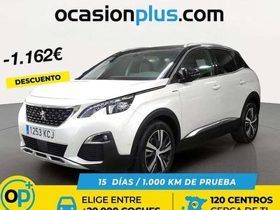 Usado Peugeot 3008 GT-line 150 CV (110 kW) 2017 Blanco SUV