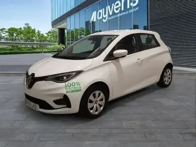 Begagnad Renault Zoe Life 80 kW (109 HK) 2020 Vit Halvkombi