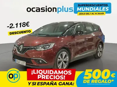 Usado Renault Grand Scénic IV Zen 140 CV (102 kW) 2020 Rojo Monovolumen